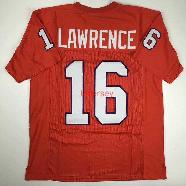 custom new trevor lawrence clemson orange college stitched football jersey add any name number, Black
custom new trevor lawrence clemson orange college stitched football jersey add any name number, Black
