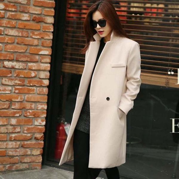 women's wool & blends elegant women coat tailored suit collar v-neck long female overcoat loose trench plus size clothing white black
women's wool & blends elegant women coat tailored suit collar v-neck long female overcoat loose trench plus size clothing white black