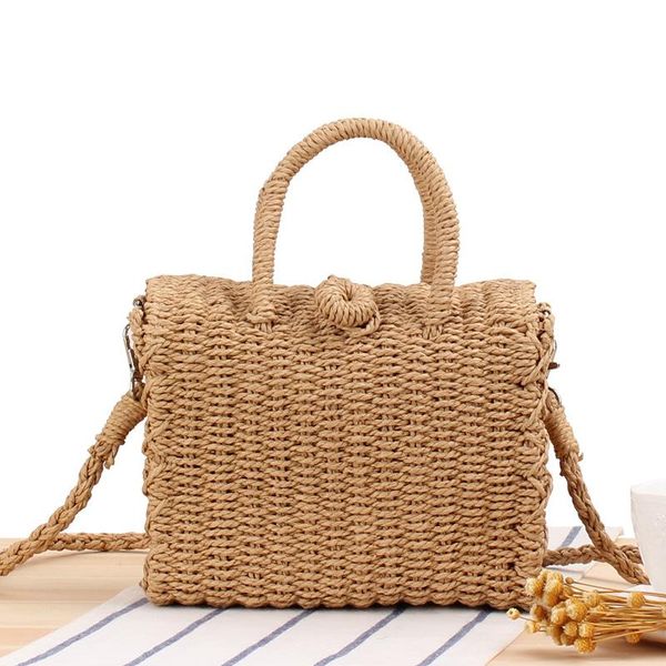 cross-body hand-carrying dual-use leisure woven japanese and korean small square box straw beach bag evening bags
cross-body hand-carrying dual-use leisure woven japanese and korean small square box straw beach bag evening bags