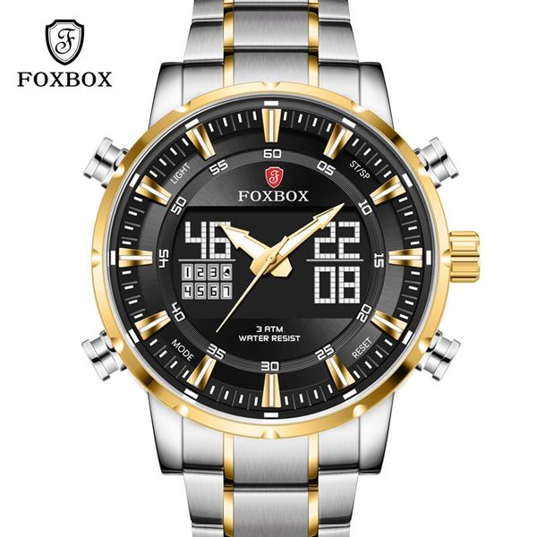 wristwatches relogio masculino foxbox brand men watches fashion luxury quartz watch mens military chronograph sports wristwatch clock, Slivery;brown
wristwatches relogio masculino foxbox brand men watches fashion luxury quartz watch mens military chronograph sports wristwatch clock, Slivery;brown