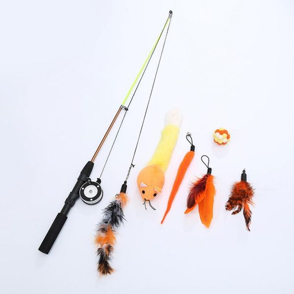 cat toys interactive feather mouse funny fishing rods kit kitten pet products kitty chase exercise
cat toys interactive feather mouse funny fishing rods kit kitten pet products kitty chase exercise