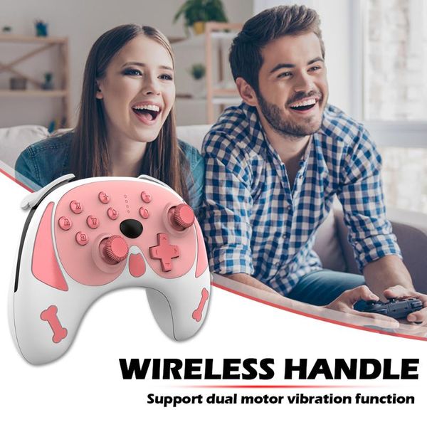 wireless controller gamepad cute dog shaped wakeup turbo video game for ninendo switch pro controllers & joysticks
wireless controller gamepad cute dog shaped wakeup turbo video game for ninendo switch pro controllers & joysticks