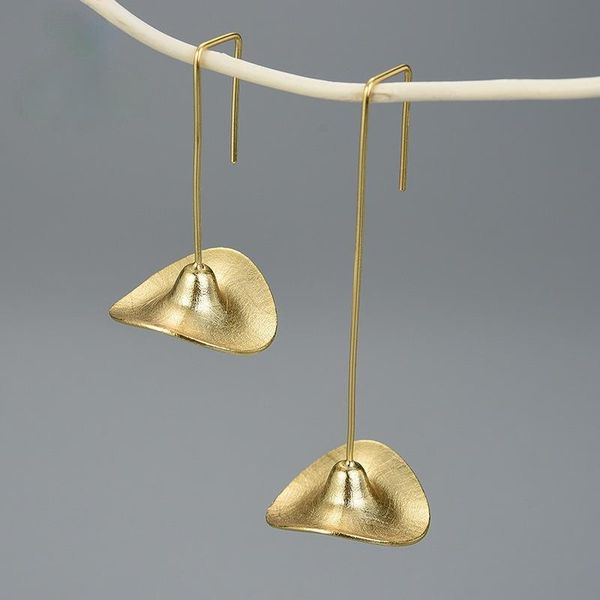 dangle & chandelier 925 sterling silver earrings gold hat female personality simplicity frosting originality
dangle & chandelier 925 sterling silver earrings gold hat female personality simplicity frosting originality