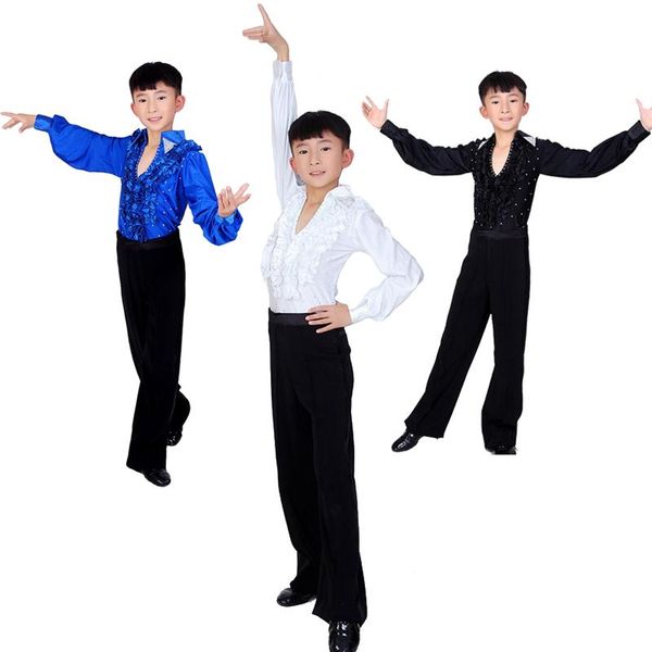stage wear boy latin dance wears set child cha-cha perform kid rumba outfit modern/ballroom suit dancewear, Black;red
stage wear boy latin dance wears set child cha-cha perform kid rumba outfit modern/ballroom suit dancewear, Black;red
