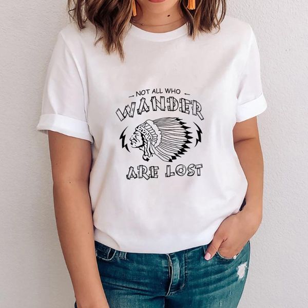 women's t-shirt 2021 women wander are lost print mother clothing tees graphic female ladies womens lady t-shirtindian culture, White
women's t-shirt 2021 women wander are lost print mother clothing tees graphic female ladies womens lady t-shirtindian culture, White