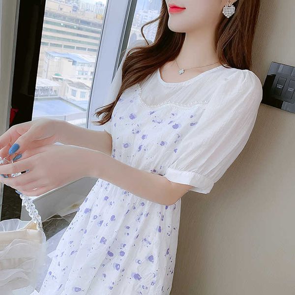 french 2021 first love sweet girl temperament small skirt bubble sleeve fake two piec of floral drs, Black
french 2021 first love sweet girl temperament small skirt bubble sleeve fake two piec of floral drs, Black