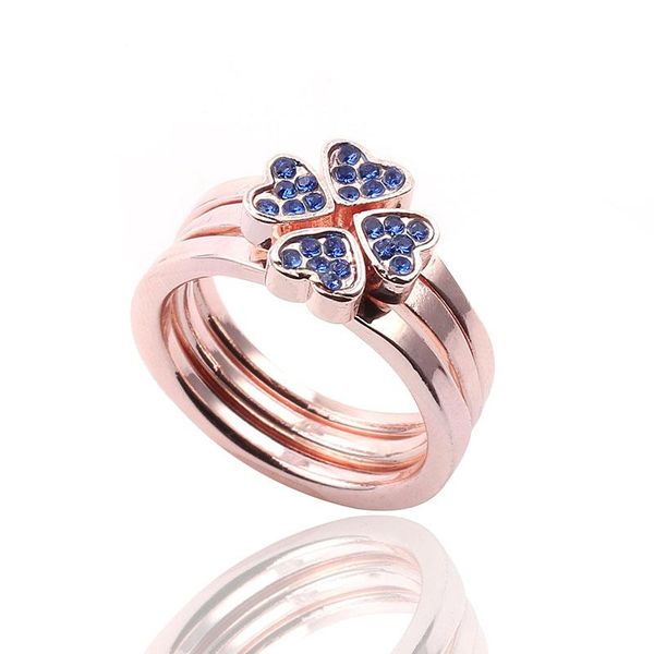 cluster rings gorgeous 3pcs/set ring blue crystal clover high guality rose gold heart for women engagement jewelry drop, Golden;silver
cluster rings gorgeous 3pcs/set ring blue crystal clover high guality rose gold heart for women engagement jewelry drop, Golden;silver