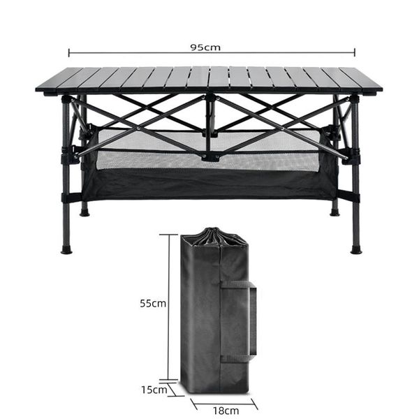 camp furniture foldable camping table outdoor waterproof durable folding desk space-saving storage aluminium alloy bbq picnic tabletraveling
camp furniture foldable camping table outdoor waterproof durable folding desk space-saving storage aluminium alloy bbq picnic tabletraveling