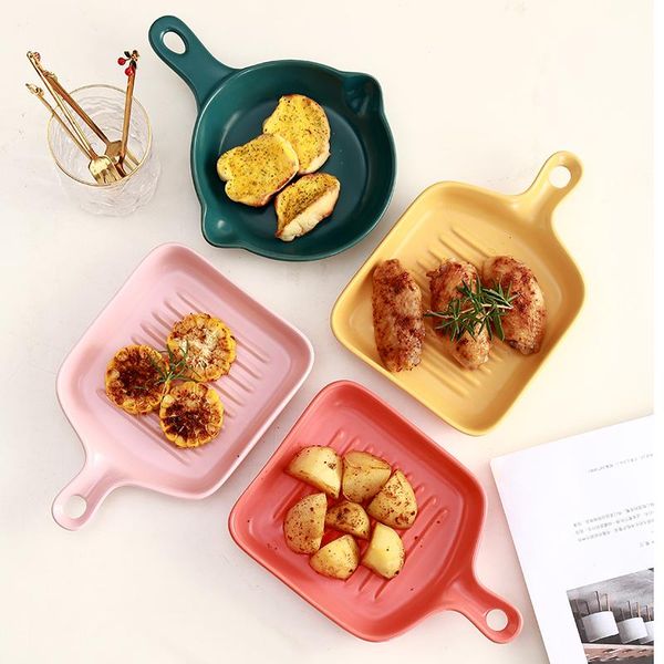 dishes & plates matte single handle square round plate flatware baking oven breakfast bread fruit salad dessert accessories
dishes & plates matte single handle square round plate flatware baking oven breakfast bread fruit salad dessert accessories