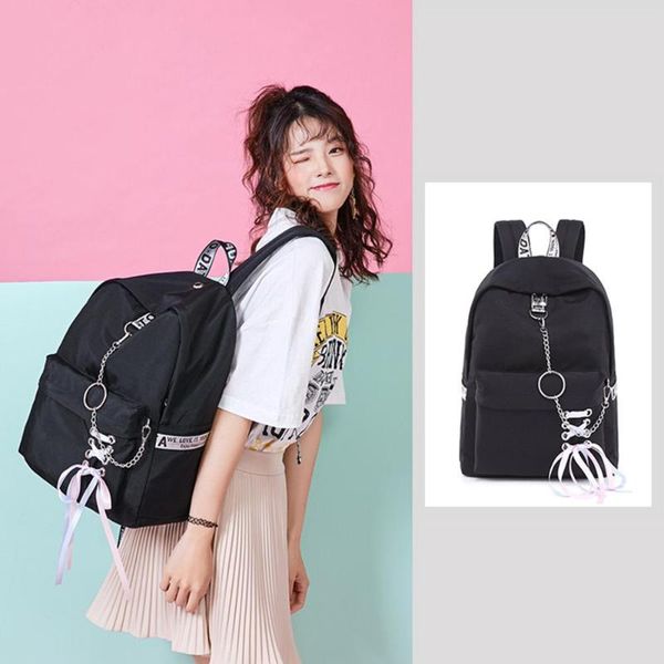 fashion solid simple backpack girls' big high school bag usb charge travel laplarge capacity bagpack bags
fashion solid simple backpack girls' big high school bag usb charge travel laplarge capacity bagpack bags
