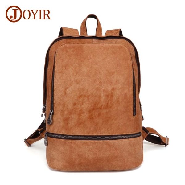 backpack joyir genuine leather men large capacity fashion male rucksack school bag design 15.6" lapdaypack
backpack joyir genuine leather men large capacity fashion male rucksack school bag design 15.6" lapdaypack