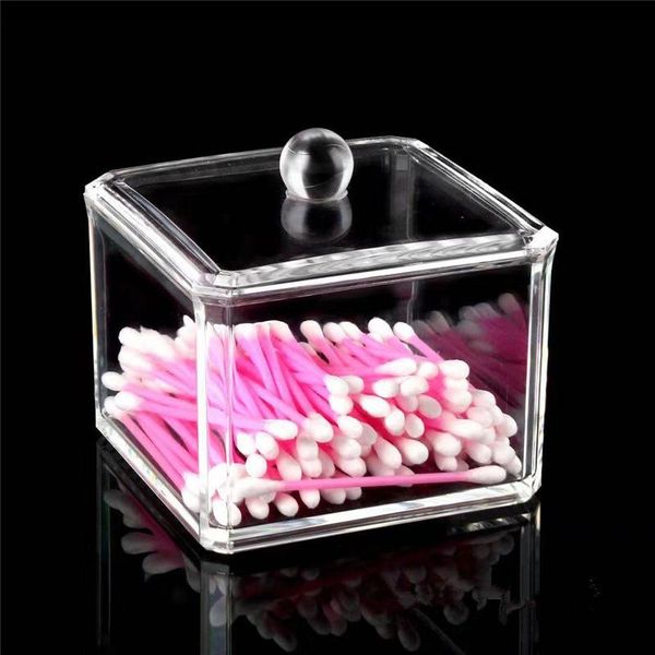 transparent cotton swab storage box makeup organizer acrylic pad bag jewelry candy jar boxes & bins 
transparent cotton swab storage box makeup organizer acrylic pad bag jewelry candy jar boxes & bins
