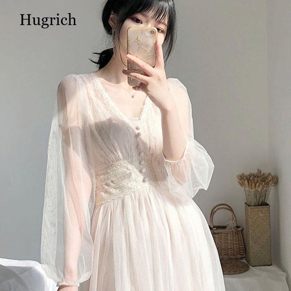 casual dresses plus size elegant button a-line vestidos white dress women 2021 spring puff sleeve empire v-neck lace voile mesh, Black;gray
casual dresses plus size elegant button a-line vestidos white dress women 2021 spring puff sleeve empire v-neck lace voile mesh, Black;gray
