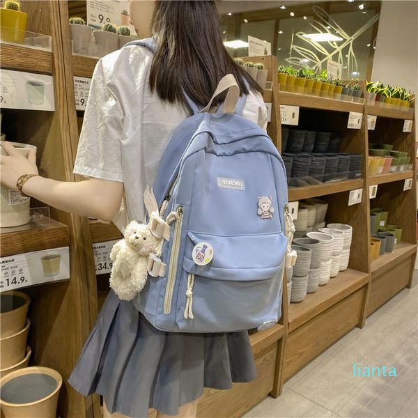 backpack fashion kawaii teen girls bookbag nylon waterproof women travel rucksack student black bag schoolbag cute casual laptop
backpack fashion kawaii teen girls bookbag nylon waterproof women travel rucksack student black bag schoolbag cute casual laptop