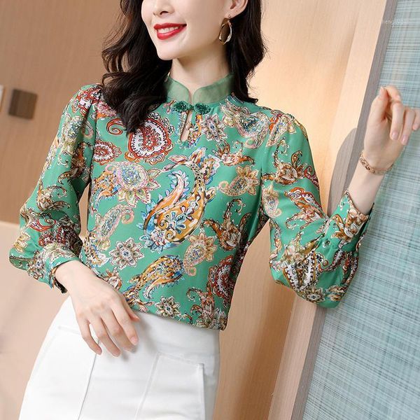 silk shirts female temperament of restoring ancient ways the spring 2021 printing plate buckle collar long sleeve women's blouses &, White
silk shirts female temperament of restoring ancient ways the spring 2021 printing plate buckle collar long sleeve women's blouses &, White