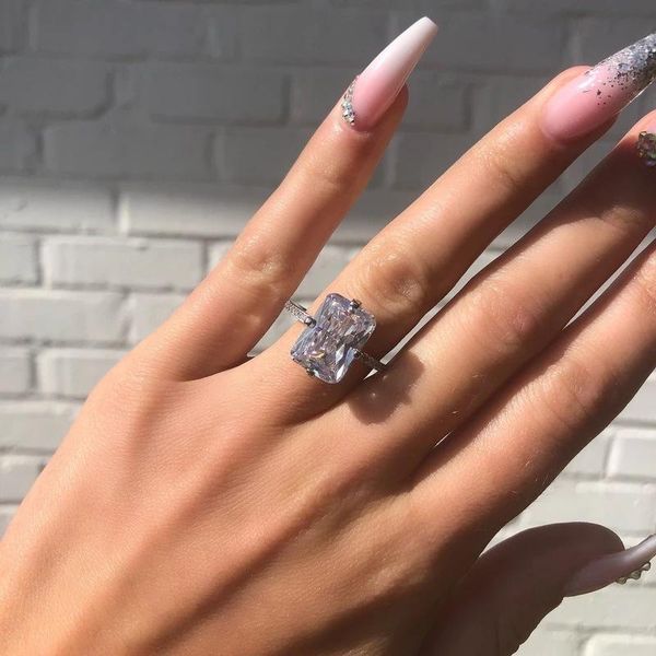 wedding rings classic for women square cut big white cubic zircon inlaid 925 silver bridal engagement fashion jewelry, Slivery;golden
wedding rings classic for women square cut big white cubic zircon inlaid 925 silver bridal engagement fashion jewelry, Slivery;golden