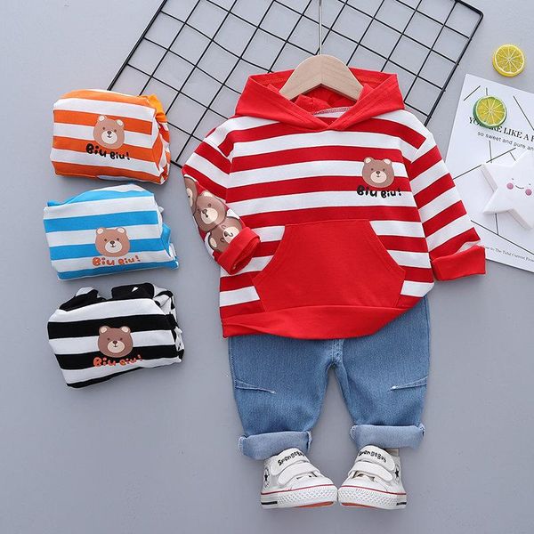spring baby clothes children boys girls sport strips hoodies pants 2pcs/set toddler active clothing infant kids tracksuit sets, White
spring baby clothes children boys girls sport strips hoodies pants 2pcs/set toddler active clothing infant kids tracksuit sets, White