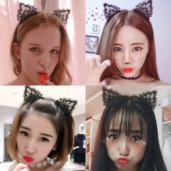 other event & party supplies korea cute cat ears black head bezel fashion lace lady girl hairband headwear christmas hair accessories
other event & party supplies korea cute cat ears black head bezel fashion lace lady girl hairband headwear christmas hair accessories