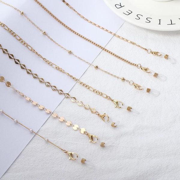 chains fashion and elegant creative mask hanging chain glasses pendant ladies holiday metal, Silver
chains fashion and elegant creative mask hanging chain glasses pendant ladies holiday metal, Silver