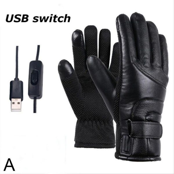 cycling gloves 1 pair usb electric heated rechargeable battery powered hand warmer for hunting fishing skiing motorcycle gifts, Black
cycling gloves 1 pair usb electric heated rechargeable battery powered hand warmer for hunting fishing skiing motorcycle gifts, Black