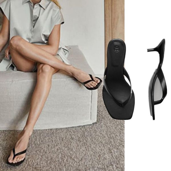 slippers maxdutti slides shoes womenengland style fashion blogger simple genuine leather high heel flip flops women woman, Black
slippers maxdutti slides shoes womenengland style fashion blogger simple genuine leather high heel flip flops women woman, Black