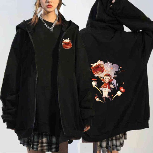 genshin impact hutao klee diluc venti xiao kaedehara kazuha graphic sweatshirt kawaii zip aesthetic oversized hip hop hoodies g1214, Black
genshin impact hutao klee diluc venti xiao kaedehara kazuha graphic sweatshirt kawaii zip aesthetic oversized hip hop hoodies g1214, Black