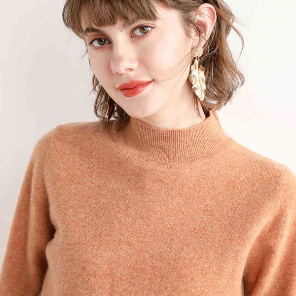 women's thermal sweater autumn and winter 2021 woolen solid color base fashion versatile pullover, White;black
women's thermal sweater autumn and winter 2021 woolen solid color base fashion versatile pullover, White;black