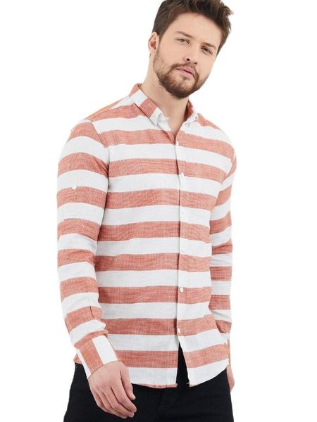 men's casual shirts men stretch long sleeve striped dress smart smooth material standard-fit youthful button-down shirt slim fit strip, White;black
men's casual shirts men stretch long sleeve striped dress smart smooth material standard-fit youthful button-down shirt slim fit strip, White;black