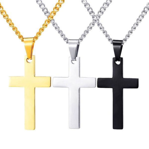 pendant necklaces 10 piece wholesale price stainless steel cross pendants necklace for women men jewlery, Silver
pendant necklaces 10 piece wholesale price stainless steel cross pendants necklace for women men jewlery, Silver