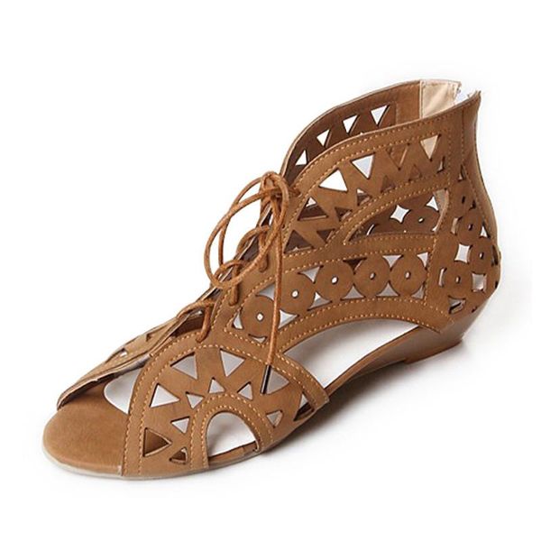 dress shoes arrival bohemian summer women cutouts lace up gladiator sandals low heels wedges open toe beach xkd4285, Black
dress shoes arrival bohemian summer women cutouts lace up gladiator sandals low heels wedges open toe beach xkd4285, Black