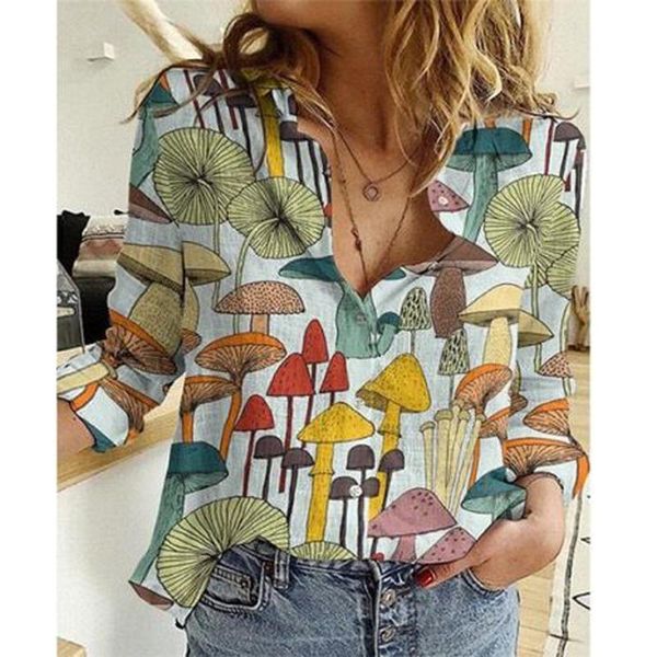 women's blouses & shirts fashionable style fashion women casual blouse turndown collar geometric patterns printed long sleeves button s, White
women's blouses & shirts fashionable style fashion women casual blouse turndown collar geometric patterns printed long sleeves button s, White
