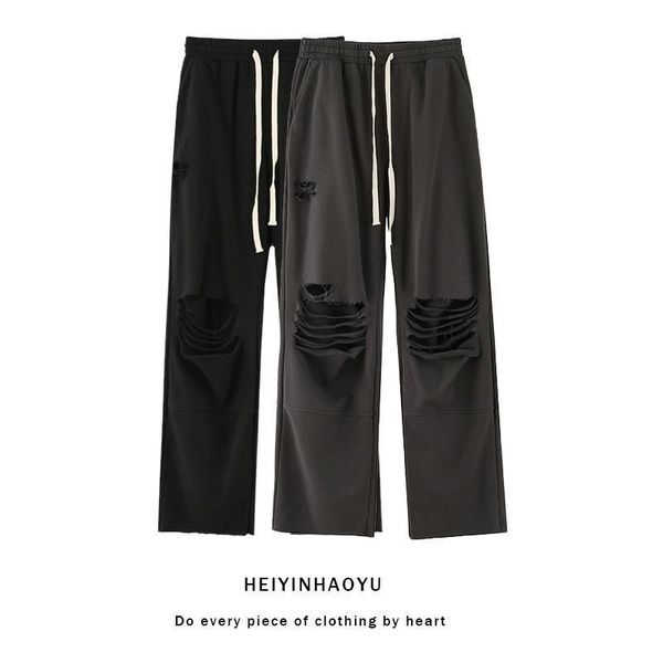 men's pants casual high street ins fashion brand fried ruffian handsome hiphop american large -4xl, Black
men's pants casual high street ins fashion brand fried ruffian handsome hiphop american large -4xl, Black