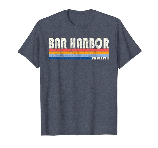 Vintage 70s 80s Style Bar Harbor ME T-Shirt, Mainly pictures 
Vintage 70s 80s Style Bar Harbor ME T-Shirt, Mainly pictures