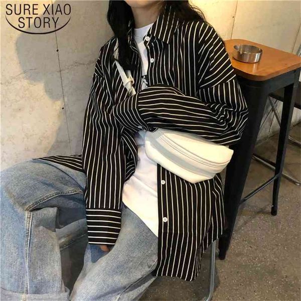 korean busas elegantes plus size clothes vintage streetwear fashion striped long sleeve shirt women kawaii 8433 50 210506, White
korean busas elegantes plus size clothes vintage streetwear fashion striped long sleeve shirt women kawaii 8433 50 210506, White