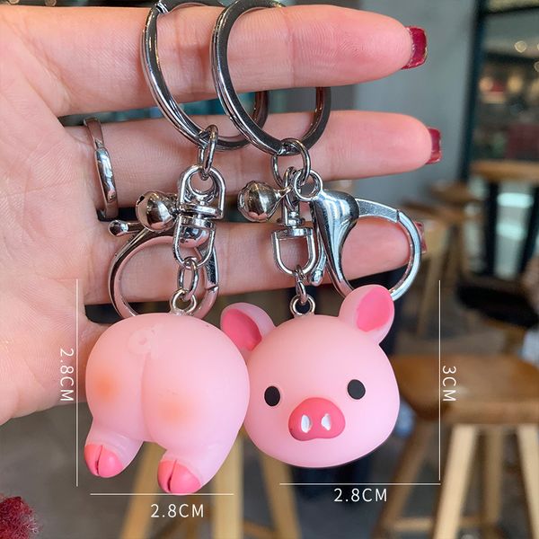 2021 fashion keychain cute duckling piggy car european cartoon animal doll key chain schoolbag female pendant couple, Silver
2021 fashion keychain cute duckling piggy car european cartoon animal doll key chain schoolbag female pendant couple, Silver