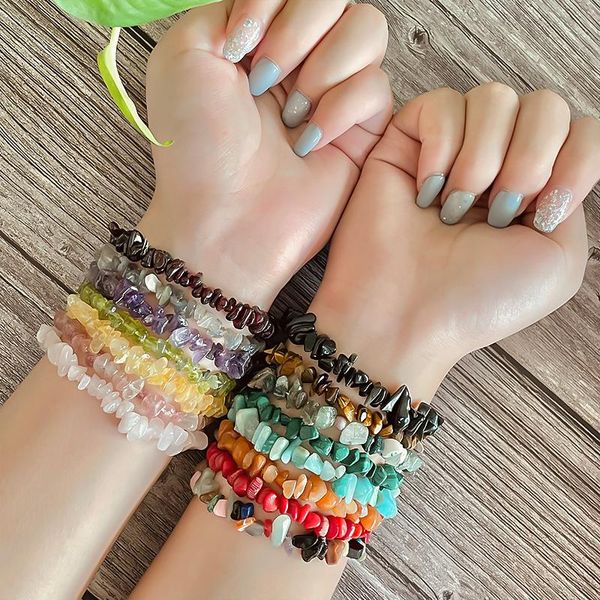 beaded, strands boho natural stone bracelets for women irregular crystal moonstone aquamarine amethyst gemstone bracelet wholesale jewelry g, Black
beaded, strands boho natural stone bracelets for women irregular crystal moonstone aquamarine amethyst gemstone bracelet wholesale jewelry g, Black