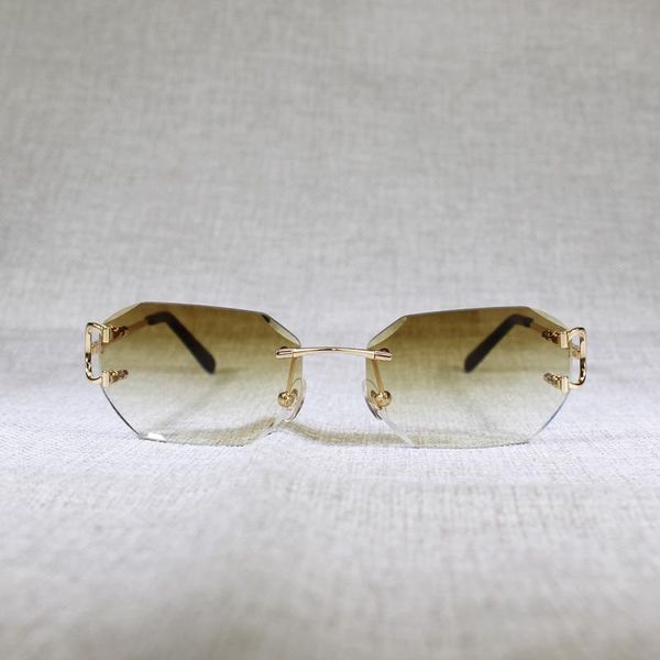sunglasses rimless c wire men eyewear women for summer diamond cutting clear glasses metal frame oculos gafas, White;black
sunglasses rimless c wire men eyewear women for summer diamond cutting clear glasses metal frame oculos gafas, White;black