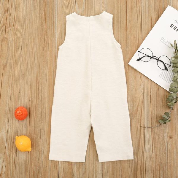 clothing sets 0-18m summer baby girl boy sling jumpsuit with pockets born stylish wild sleeveless cotton romper solid color, White
clothing sets 0-18m summer baby girl boy sling jumpsuit with pockets born stylish wild sleeveless cotton romper solid color, White