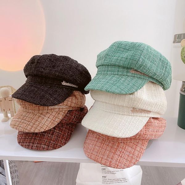 caps & hats maxsiti u children's octagonal hat in autumn and winter tweed plaid boy girl vintagetemperament kids painter cap, Yellow
caps & hats maxsiti u children's octagonal hat in autumn and winter tweed plaid boy girl vintagetemperament kids painter cap, Yellow
