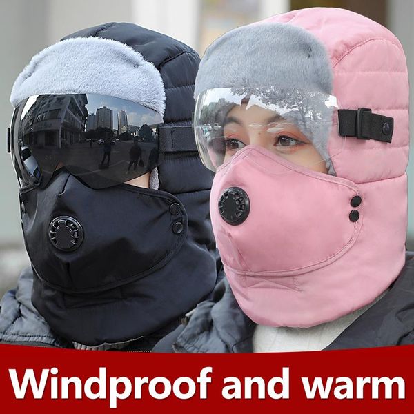 warm winter caps for men& women thermal ski mask waterproof balaclava hood hat with glasses sports fishing hunting cap cycling & masks, Black
warm winter caps for men& women thermal ski mask waterproof balaclava hood hat with glasses sports fishing hunting cap cycling & masks, Black