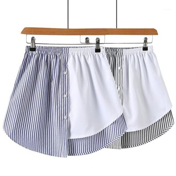 skirts women striped pattern mini skirt irregular fake hem high waist shirt extenders, Black
skirts women striped pattern mini skirt irregular fake hem high waist shirt extenders, Black