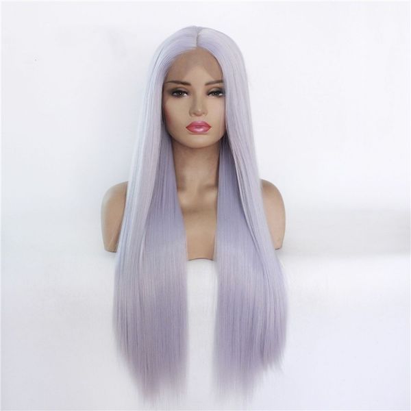 synthetic lacefrontal wig simulation human hair lace front wigs 12~26 inches silky straight long perruques 1959-4110, Black;brown
synthetic lacefrontal wig simulation human hair lace front wigs 12~26 inches silky straight long perruques 1959-4110, Black;brown
