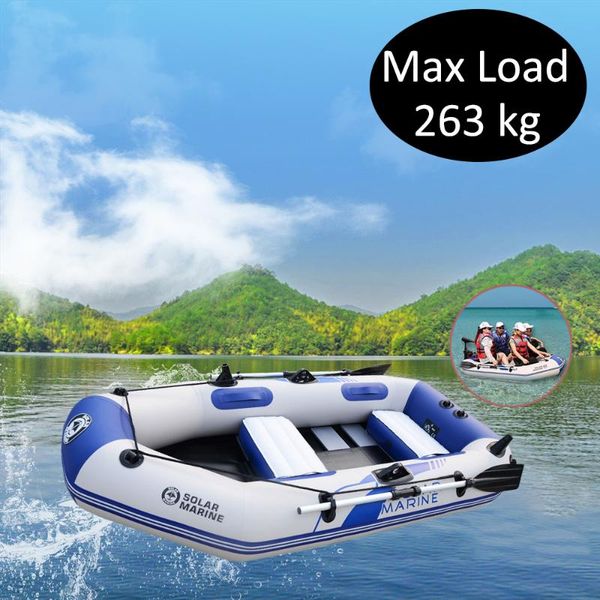 person 260cm inflatable rowing boat pvc fishing canoe kayak dinghy hovercraft drifting raft sailboat surfing sailing ship a rafts/inflatable
person 260cm inflatable rowing boat pvc fishing canoe kayak dinghy hovercraft drifting raft sailboat surfing sailing ship a rafts/inflatable