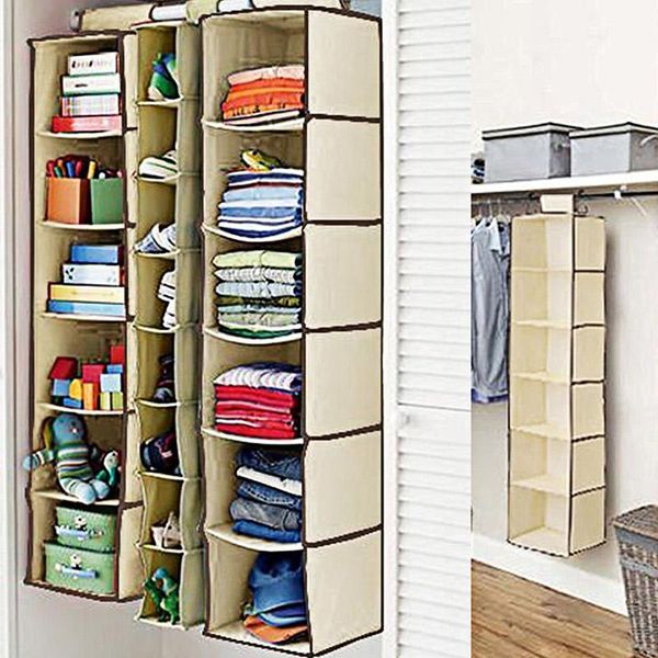 storage boxes & bins multi-layer portable sundries 6 section clothing large capacity household supplies hanging wardrobe folding
storage boxes & bins multi-layer portable sundries 6 section clothing large capacity household supplies hanging wardrobe folding