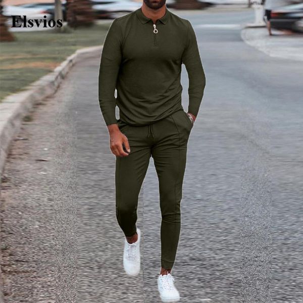 men's tracksuits mens autumn two piece sets fashion zip-up turn-down collar shirt and pocket pants suits casual male solid tracksuit ou, Gray
men's tracksuits mens autumn two piece sets fashion zip-up turn-down collar shirt and pocket pants suits casual male solid tracksuit ou, Gray