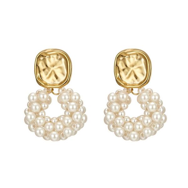 dangle & chandelier peri'sbox cluster pearl textured square bright gold earrings round circle geometric for women french vintage, Silver
dangle & chandelier peri'sbox cluster pearl textured square bright gold earrings round circle geometric for women french vintage, Silver