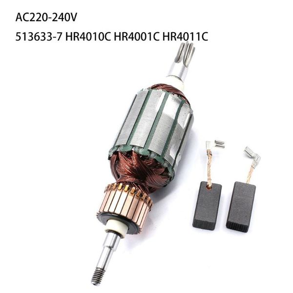 motor anchor+carbon for mkt hr4001c,hr4010c,hr4011c replaced 513633-7 electric planer armature anchor stator bearing carbon brus hand tools
motor anchor+carbon for mkt hr4001c,hr4010c,hr4011c replaced 513633-7 electric planer armature anchor stator bearing carbon brus hand tools