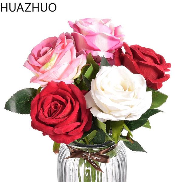 decorative flowers & wreaths artificial rose flower silk real touch simulation bud fake bouquet for wedding decoration table accessory home
decorative flowers & wreaths artificial rose flower silk real touch simulation bud fake bouquet for wedding decoration table accessory home