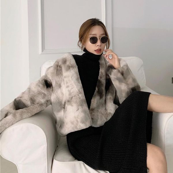 women's fur & faux zoki vintage women coat thick warm winter loose korean short jacket casual soft o neck long sleeve cardigan 2021, Black
women's fur & faux zoki vintage women coat thick warm winter loose korean short jacket casual soft o neck long sleeve cardigan 2021, Black