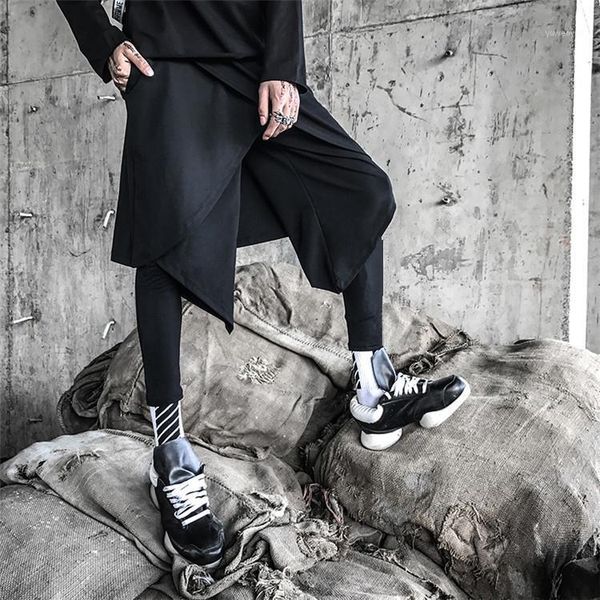 the winter men's two piece dark trousers skirt nightclub stylist casual pants backing printing. s-6xl, Black
the winter men's two piece dark trousers skirt nightclub stylist casual pants backing printing. s-6xl, Black